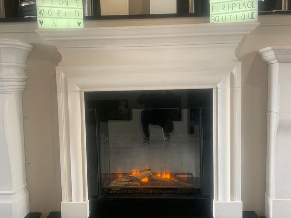 STUNNING ELECTRIC FIREPLACE !!! watch video