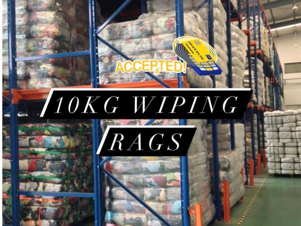 10 kg wipes (rags) pallet Qty only