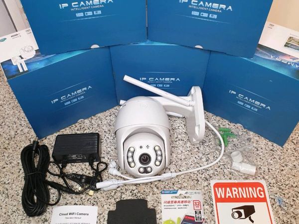 Smart Wi-Fi Security Camera Kit Full HD 1080p Outd