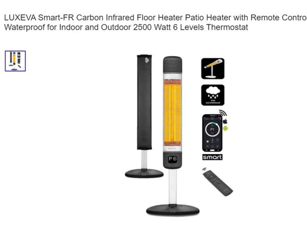 LUXEVA CARBON INFRA RED HEATERS