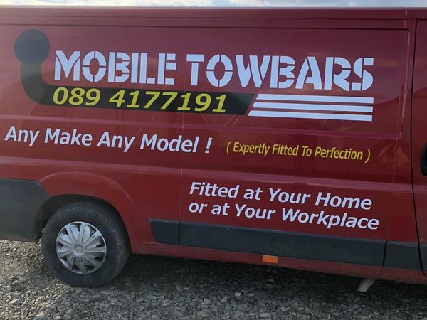 Towbars fitted mobile