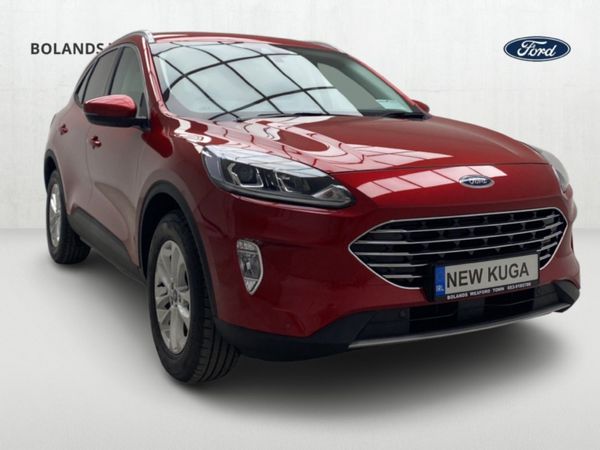 Ford Kuga Hatchback, Petrol Plug-in Hybrid, 2023, Red