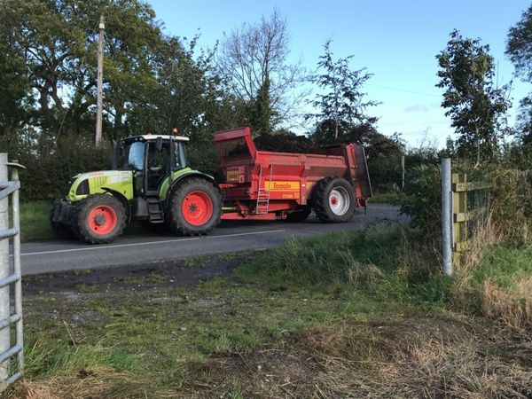 Muck & slurry spreading for hire
