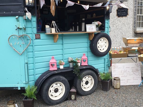 Vintage Rice Horse Box Catering Trailer