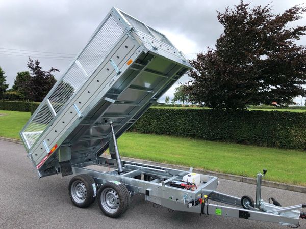New Temared 10x5 electric tipping trailer