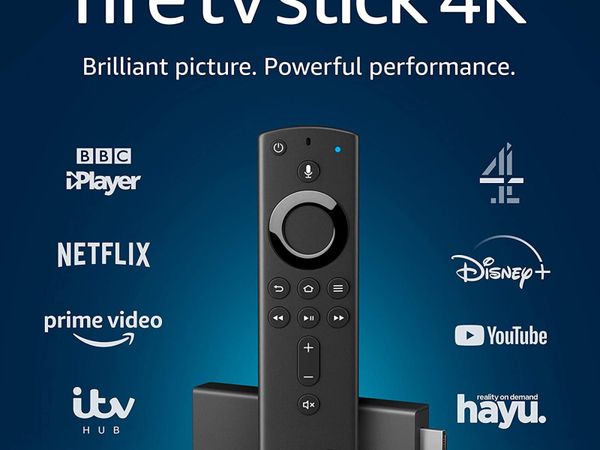 Amazon Fire TV Stick 4K Ultra HD with Alexa Voice