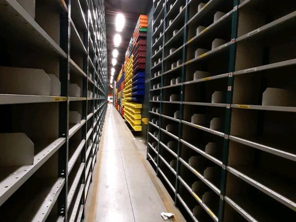 Large quantity of shelving for sale