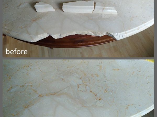 Granite, Marble Cracks Repair and Restoration