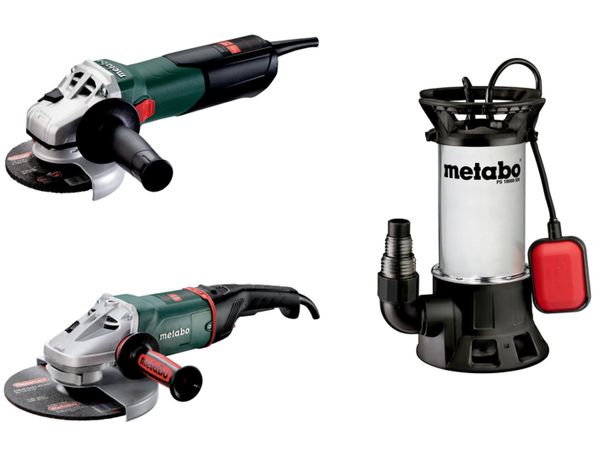 NEW METABO ANGLE GRINDERS , DRILLS  & PUMPS