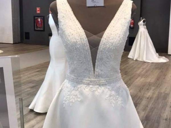 "The White One" wedding dress