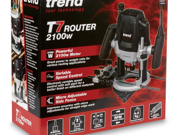 Trend T7 2100W Variable speed Router