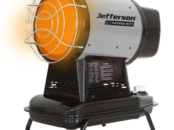 Jefferson IR75 Infrared Heater with built in Therm