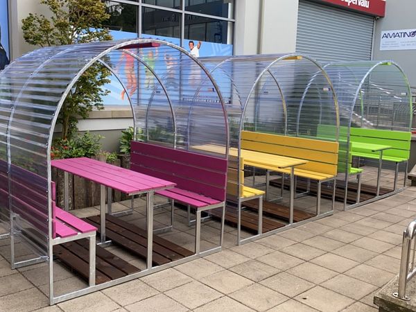 Outdoor Seating Pods