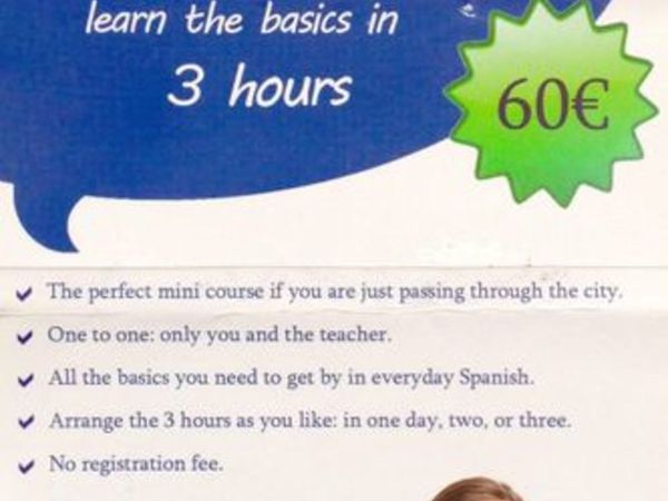 Spanish Language private classes
