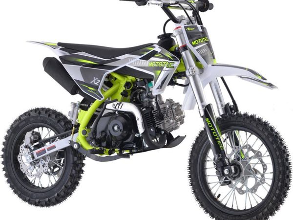 MotoTec X2 110cc kids Dirt Bike