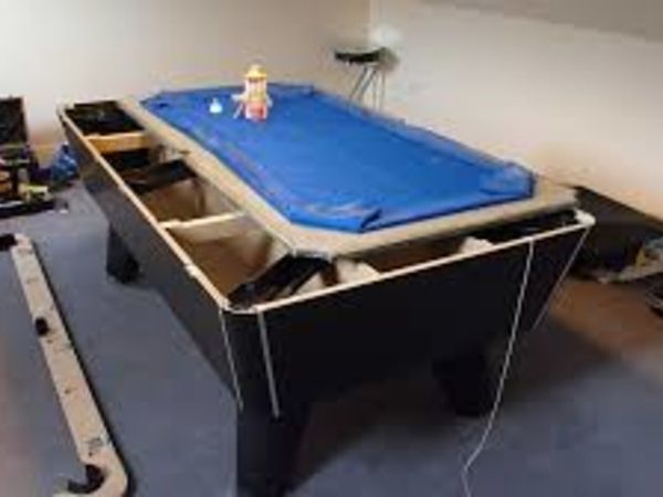 Pool on sale table recovering