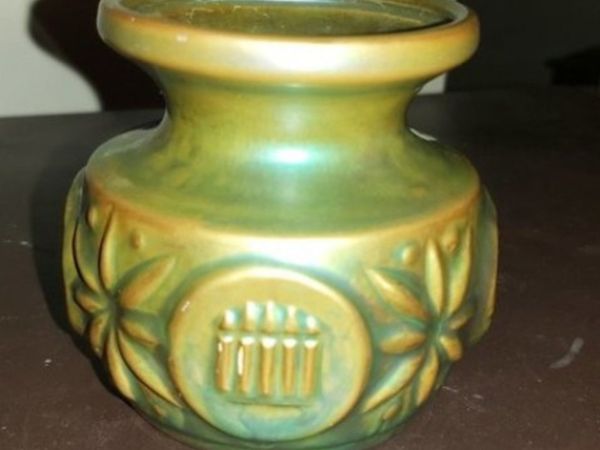Rare Eozin coated vase