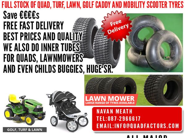 Lawnmower Tyres And Tubes