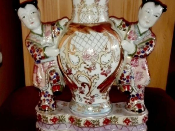Stunning Antique Chinese candleholder