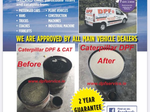 Professional DPF CAT Cleaning 2 Years warranty
