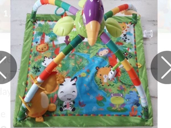 Fisher Price Deluxe Rainforest Playgym