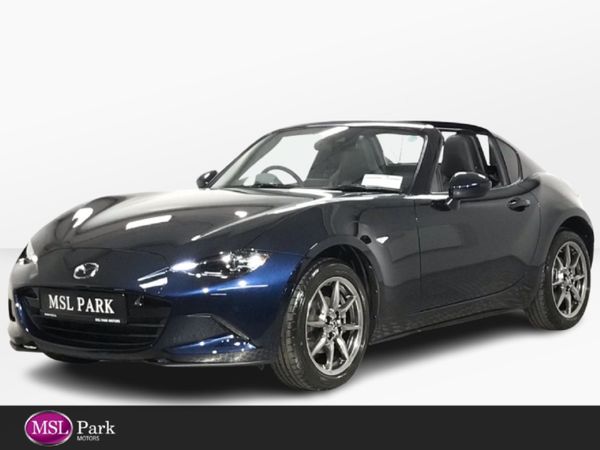 Mazda MX-5 Finance From 4.9  - Blue With Beige Le
