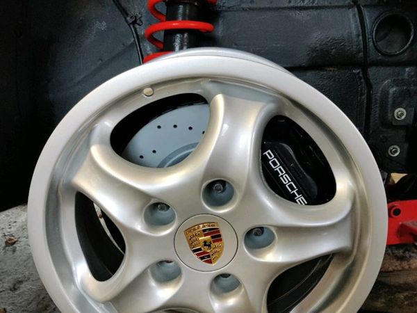 Porsche Cup Alloys x 2 Sets 16" &  17"