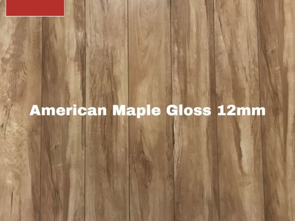 American Maple 12mm Flooring - Free Nationwide Del