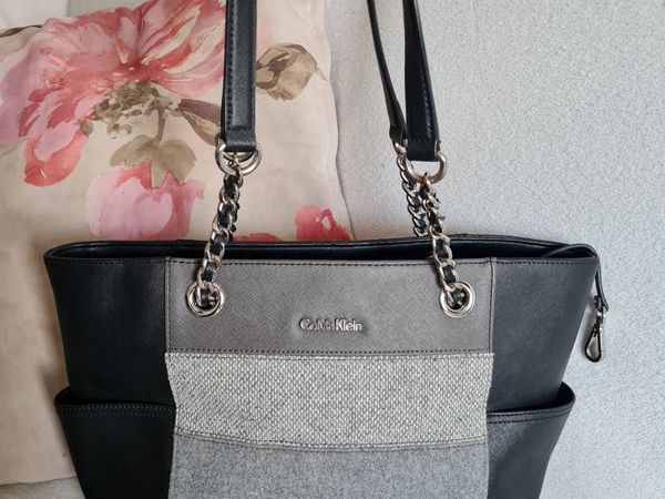 Calvin Klein tote leather bag