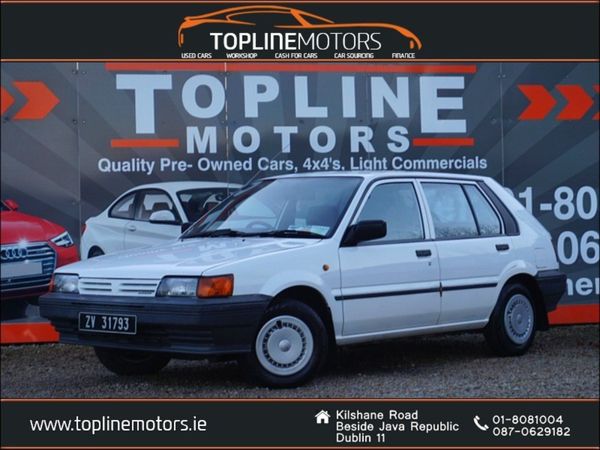 Nissan Sunny 1.3 Gs//low Miles//immaculate//ncted