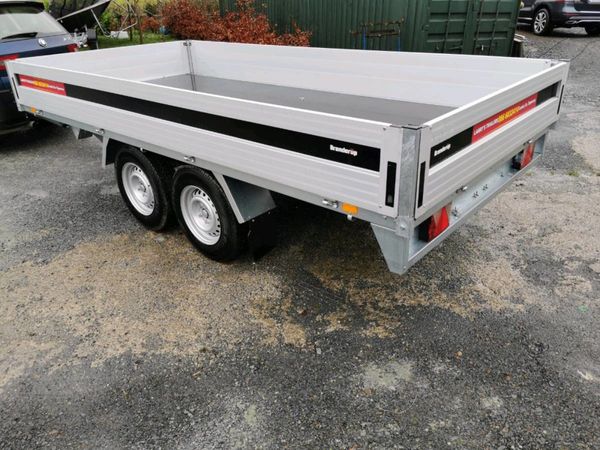 12x6 dropside with ramps 3000kg