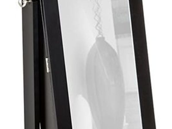 Luxury Mirror Jewellery Cabinet Black - Free Delivery Nationwide