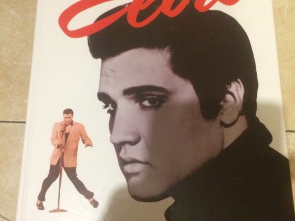 Elvis large hardback book with free postage