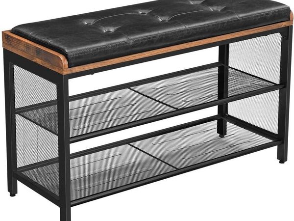 Shoe Bench Padded - Free Delivery Nationwide