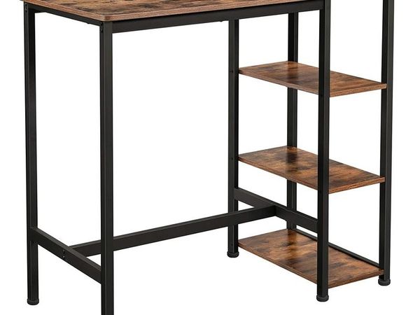 Bar Table With 3 Shelves- Free Delivery Nationwide