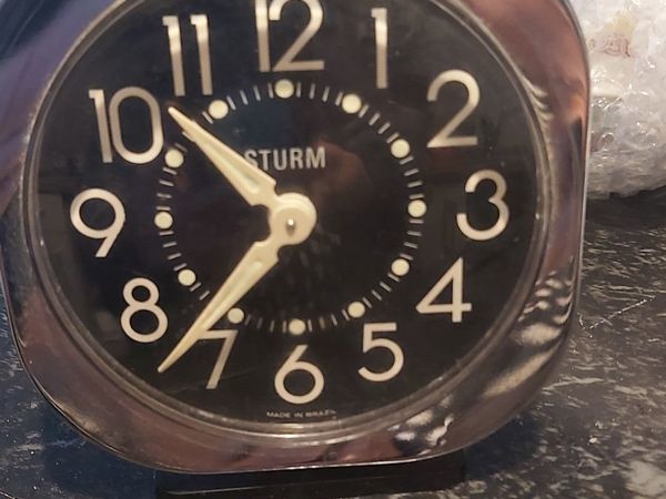 Vintage STURM alarm clock