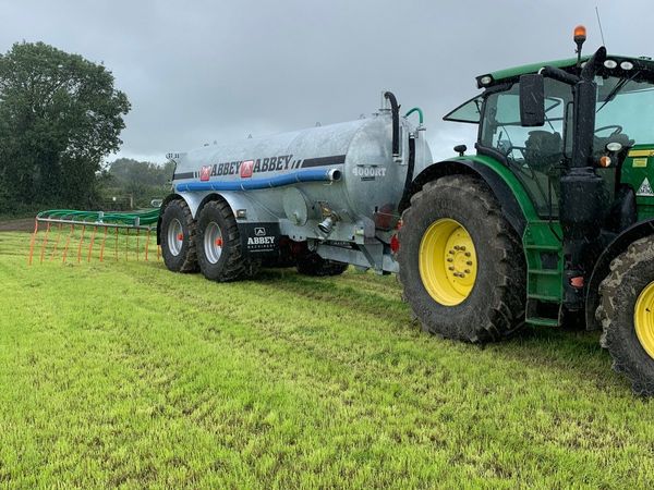 Slurry tanker 4,000 For hire