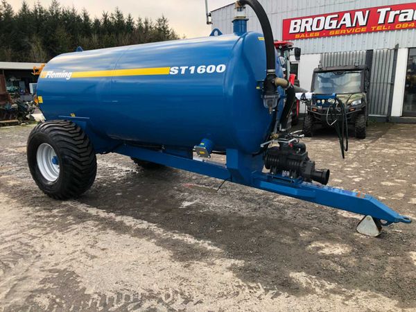 New Fleming ST1600 Slurry Tanker IN STOCK