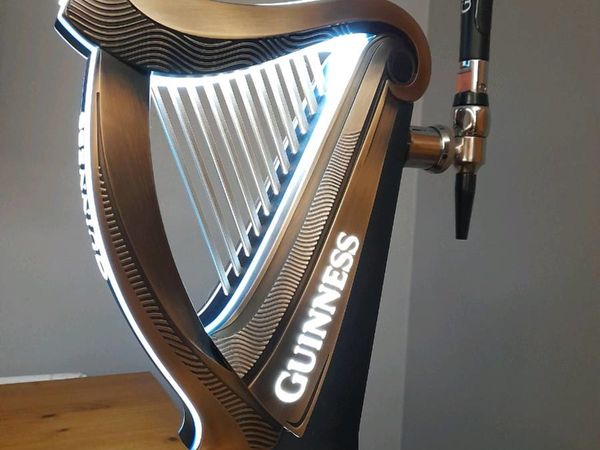 As New! GUINNESS EXTRA COLD HARP PUMP
