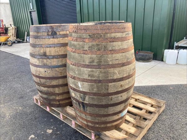 Oak Barrels & ice baths barrels