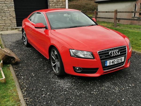 Audi A5 Coupe, Petrol, 2011, Red
