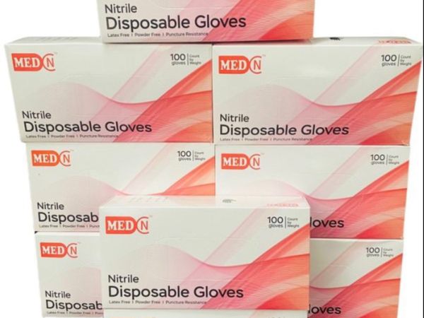 250 BOXES NITRILE GLOVES SIZE MEDIUM TOP QUALITY!