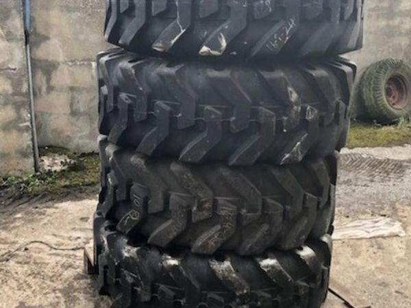 New Solideal 16.9x24 Telehandler Tyres - 12PR