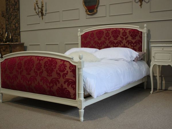 French Shabby Chic corbeille double bed