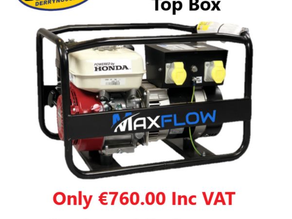 Maxflow Generators - Honda & Loncin  Engines