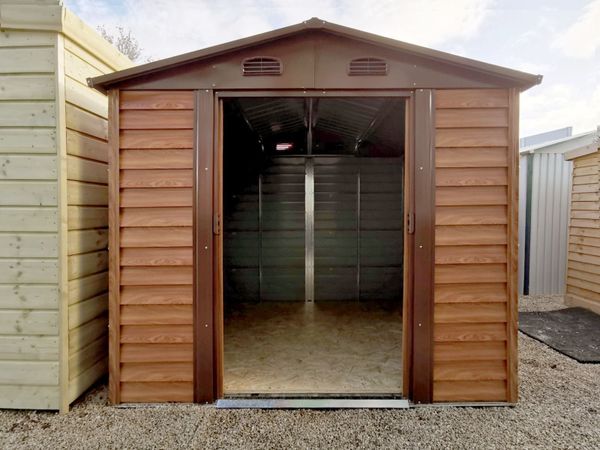 Woodgrain Budget Sheds ( Three Sizes Available)