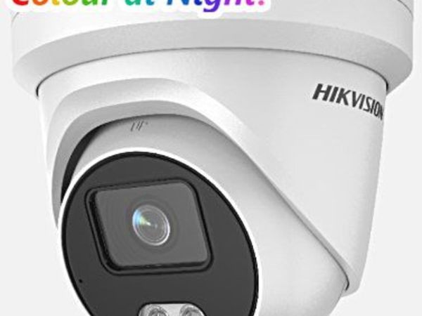 HIKVision 4MP IP ColorVu Camera with Ai and microphone