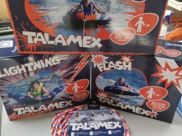 RANGE OF INFLATABLE FUNTUBES & WATERSPORTS PRODUCT