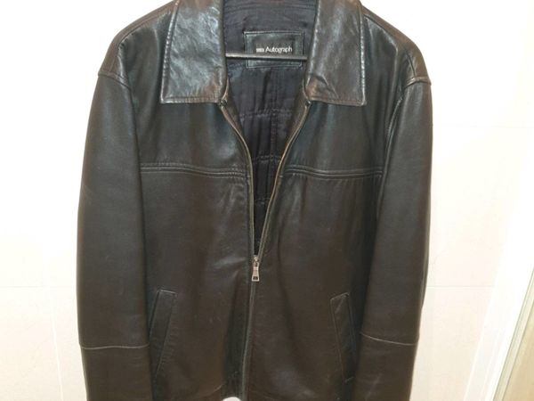 Leather jacket L size