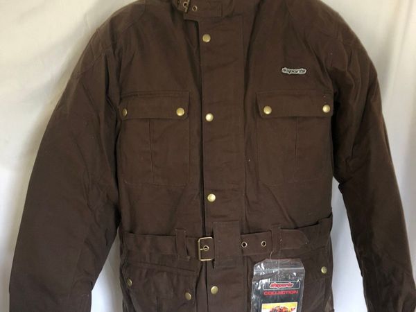 Waxy  Belstaff style armoured waterproof jacket